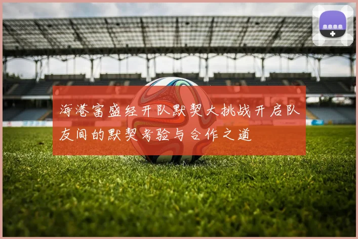 海港富盛经开队默契大挑战开启队友间的默契考验与合作之道