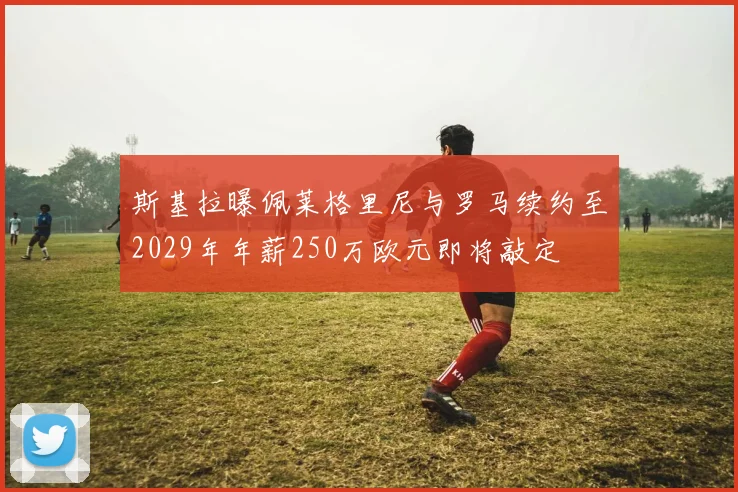 斯基拉曝佩莱格里尼与罗马续约至2029年年薪250万欧元即将敲定